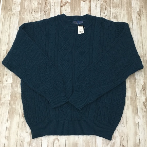 NWT Vtg Cambridge Classics Mervyns Teal Sweater - Picture 5 of 10